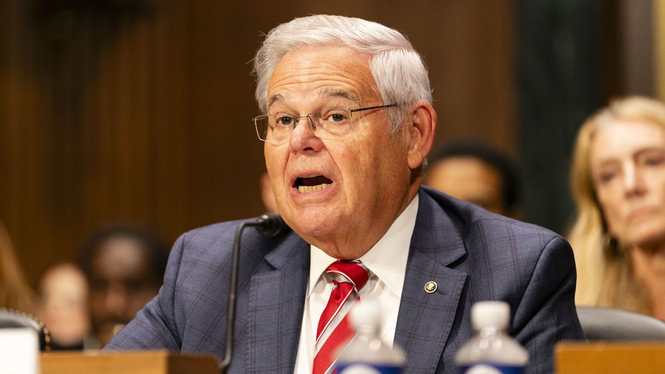 Sen. Bob Menendez charged with conspiring to act as foreign agent for Egypt