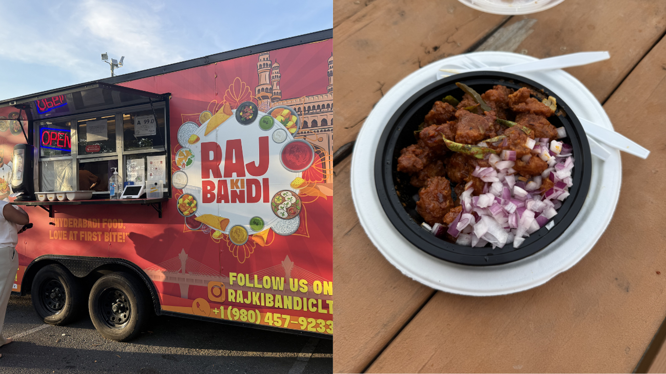 Raj Ki Bandi food truck brings South Indian dishes to University City