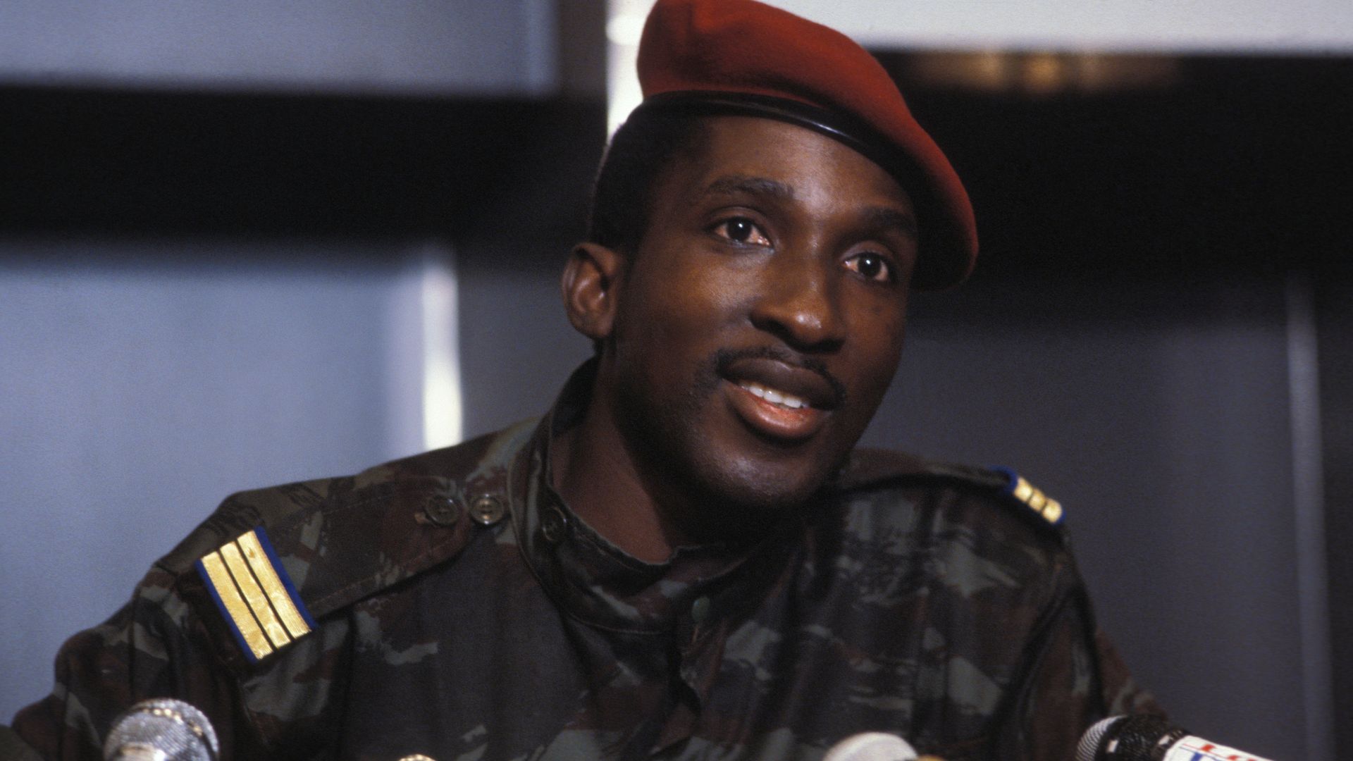 Thomas Sankara in 1983.