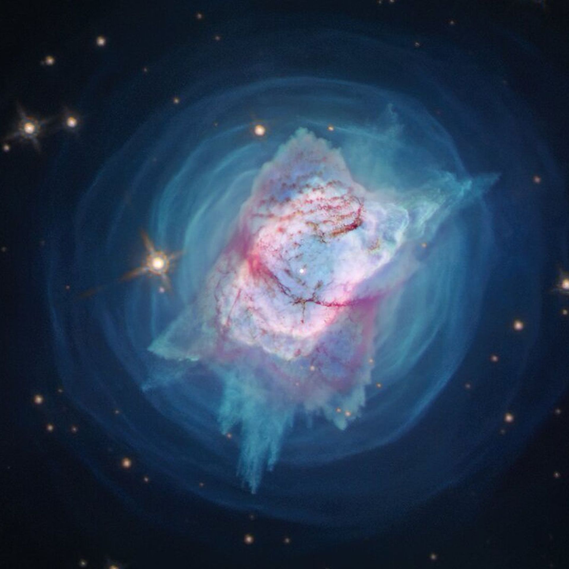 Ploeg insluiten krab Hubble Space Telescope spots a cosmic jewel