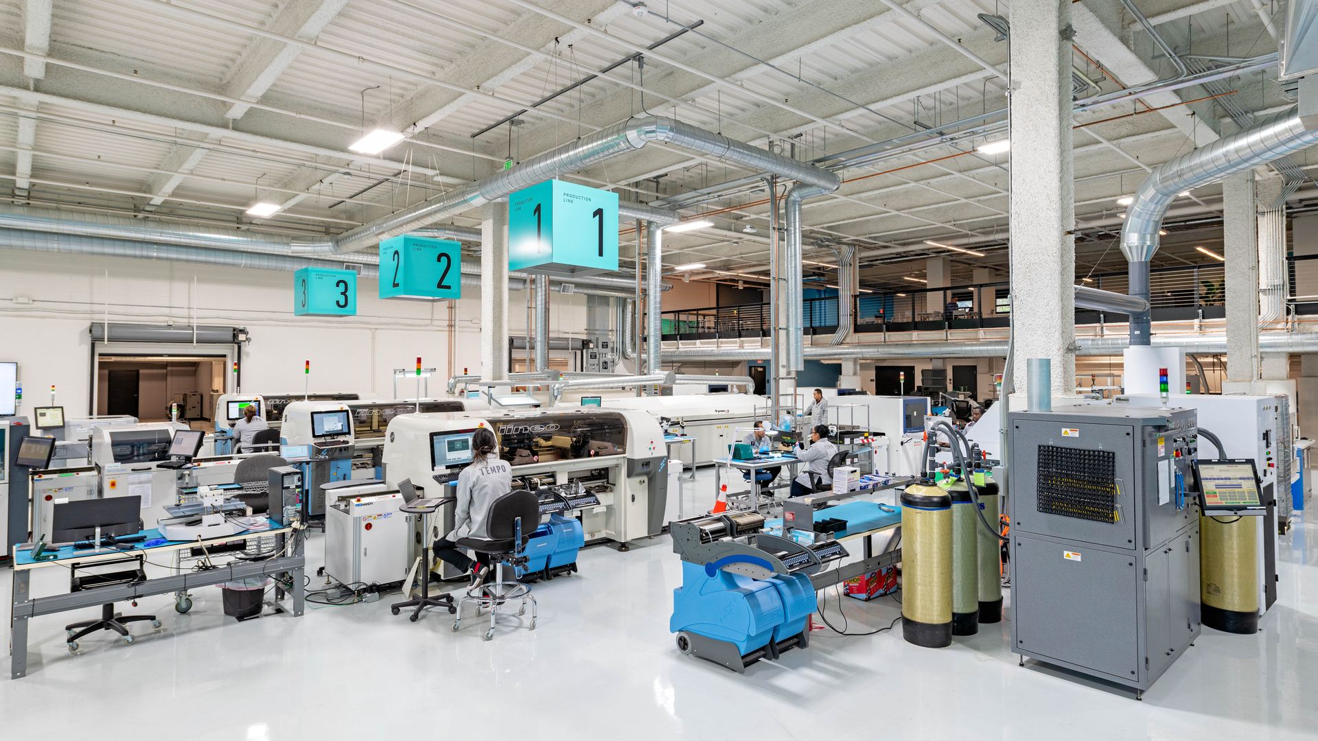 Tempo Automation's San Francisco manufacturing facility