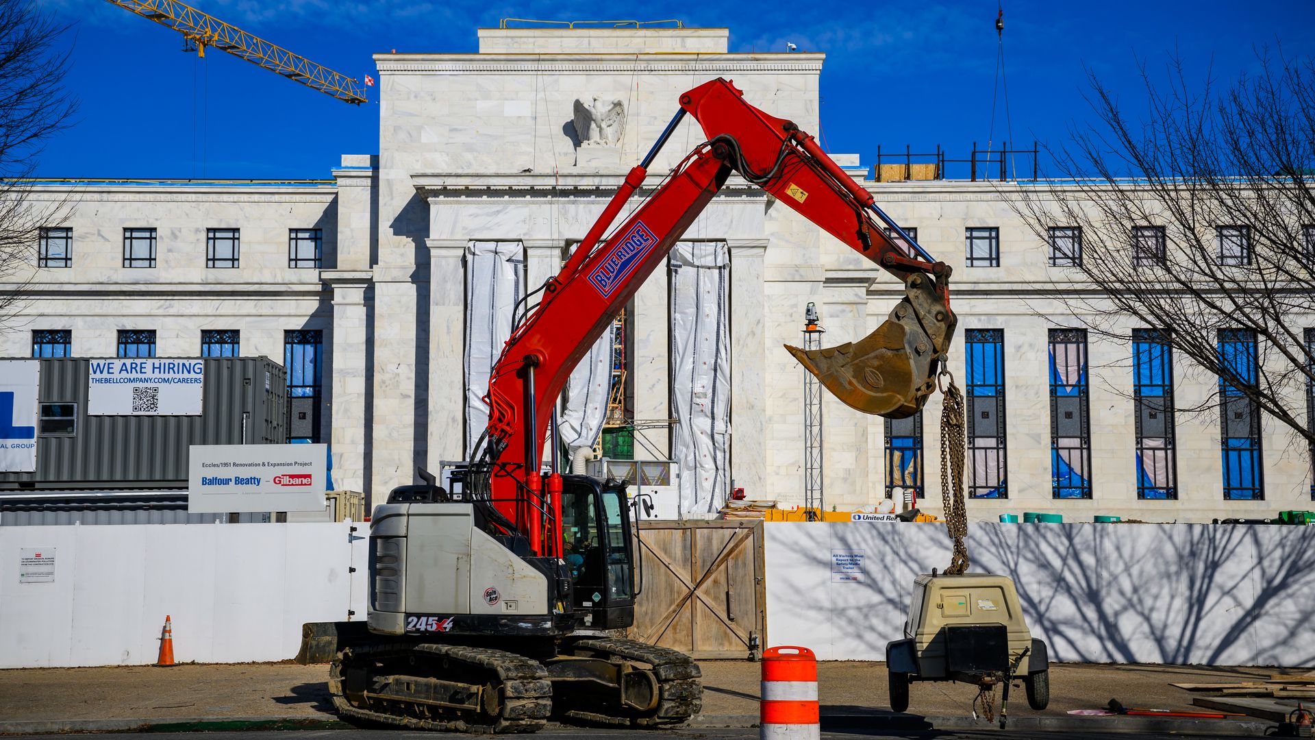 The Fed building