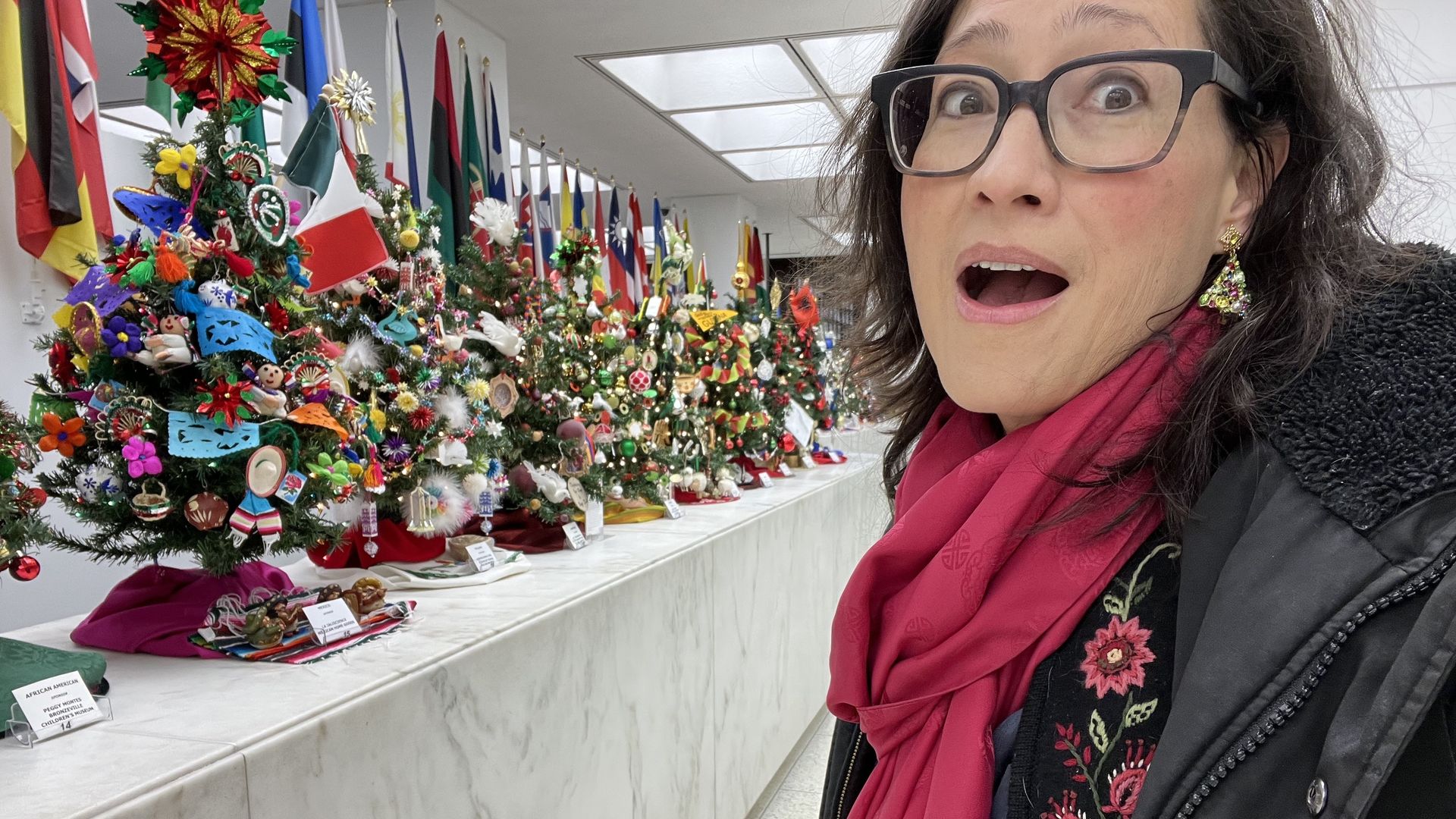 Lots of Christmas trees