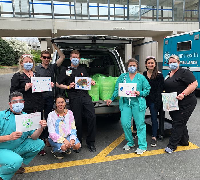 meals to healthcare workers charlotte