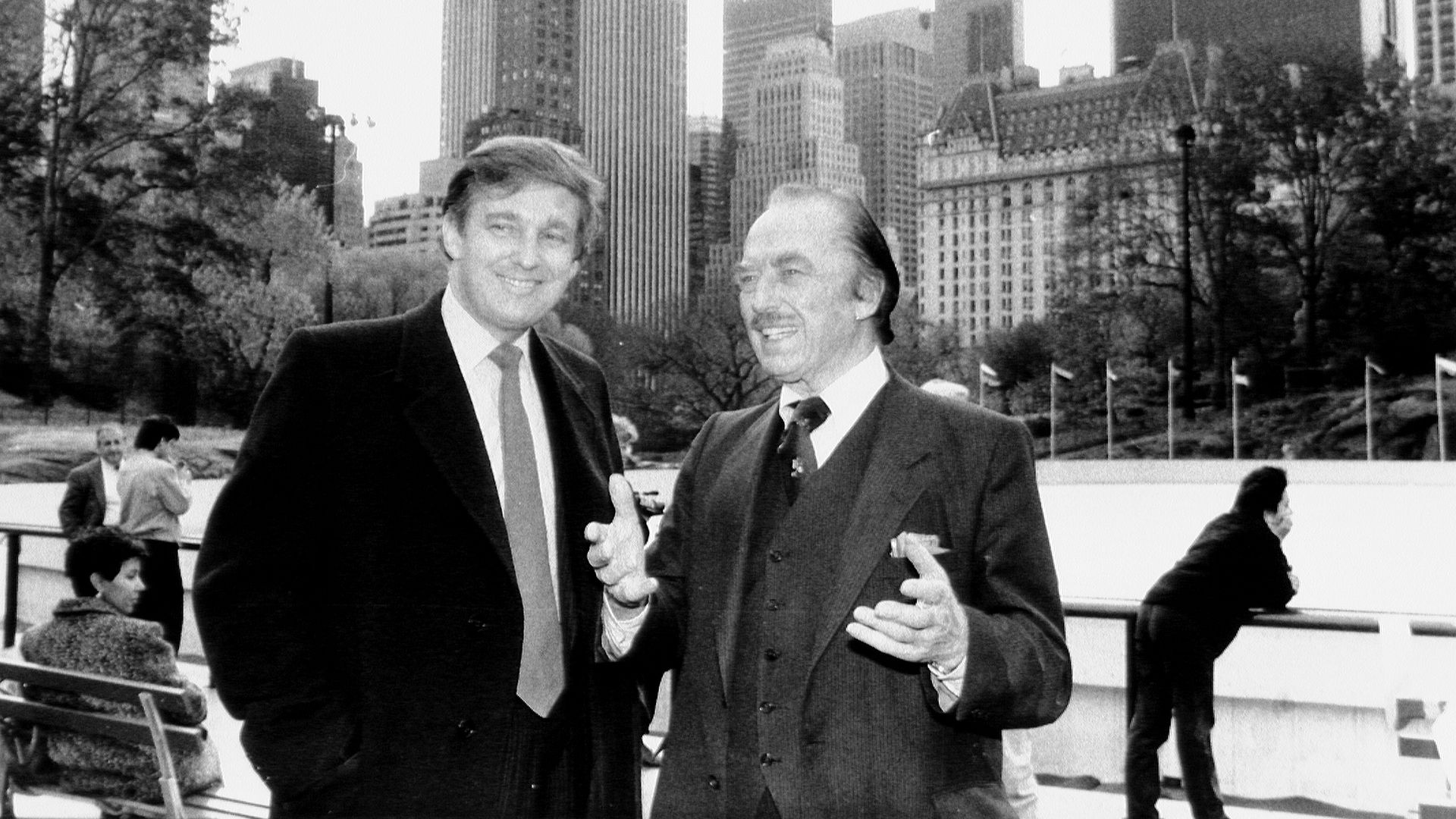 Donald Trump and father Fred Trump. Photo: Dennis Caruso/NY Daily News Archive via Getty Images