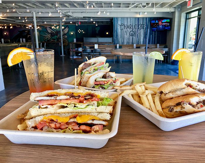 sports bar qc pour house charlotte