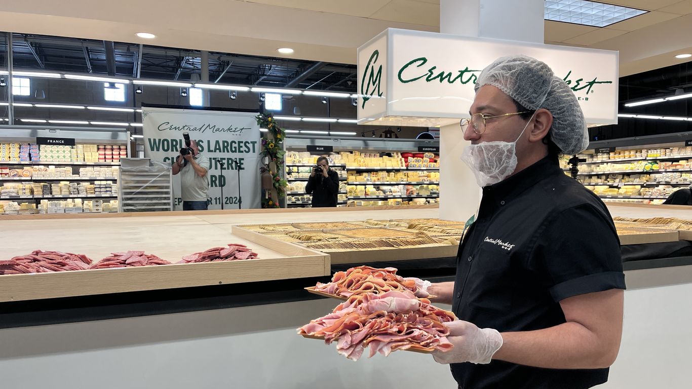 Central Market Sets Record for Charcuterie Board