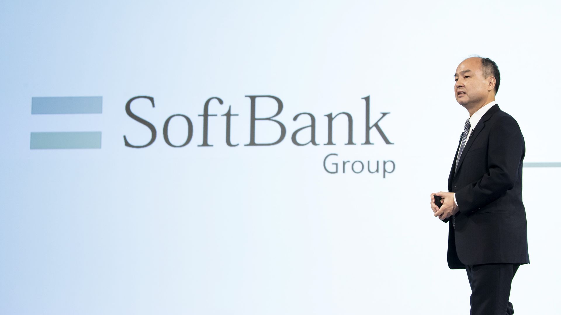 SoftBank Group Corp. Chairman and CEO Masayoshi Son