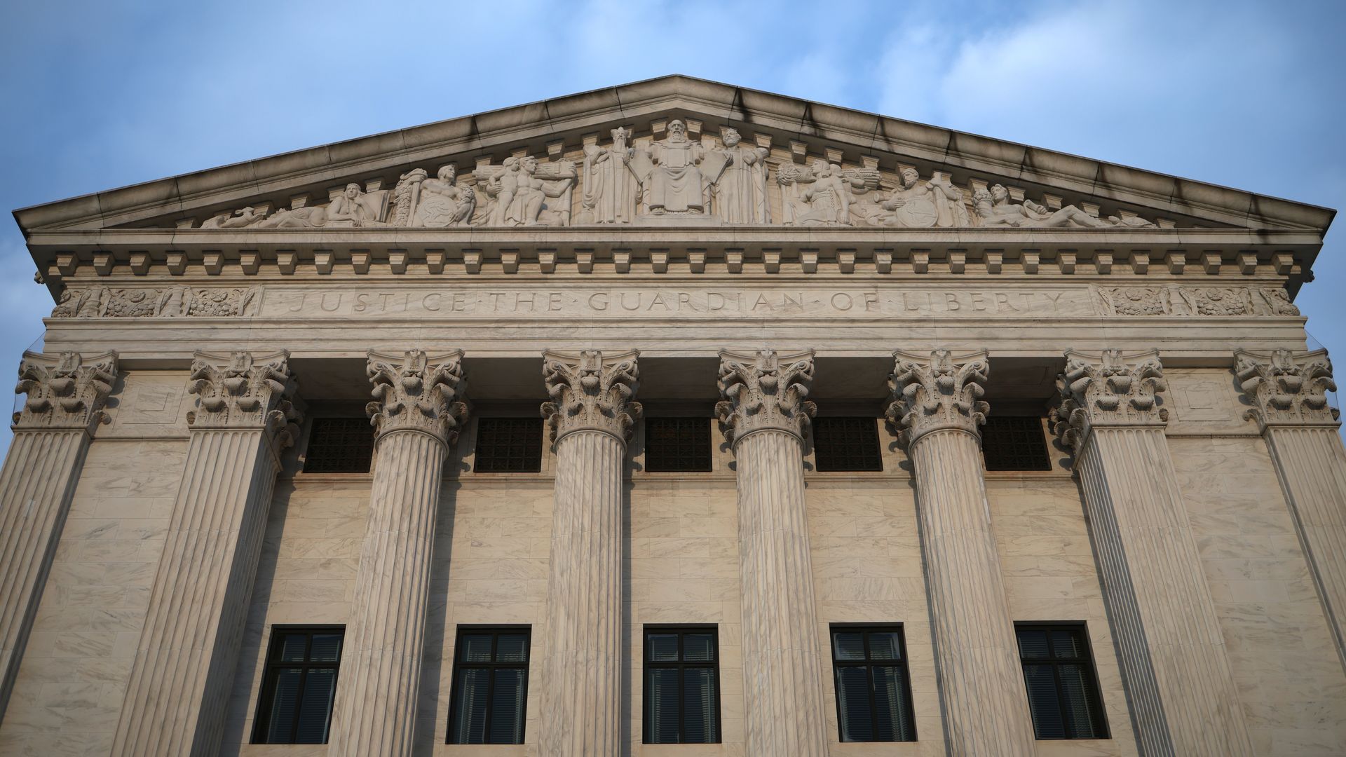 The U.S. Supreme Court is shown March 17, 2025 in Washington, DC.