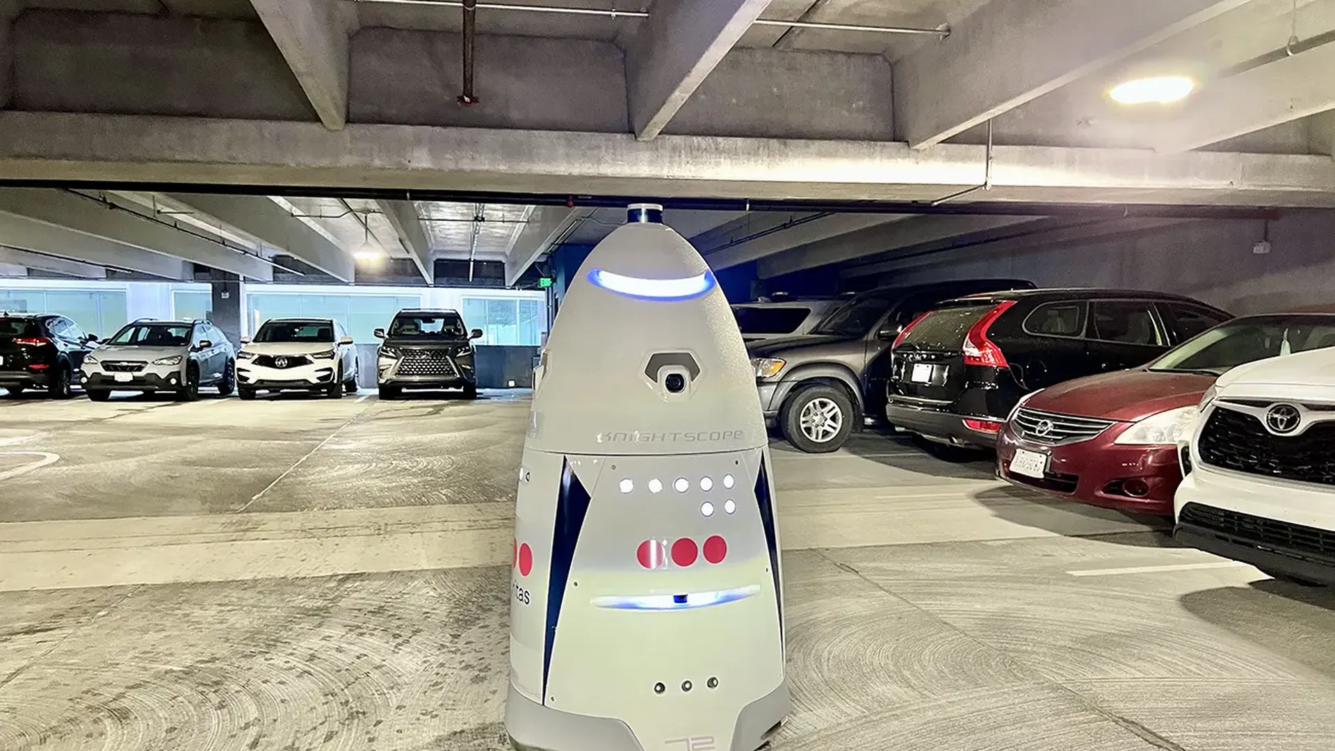 robot parking lot