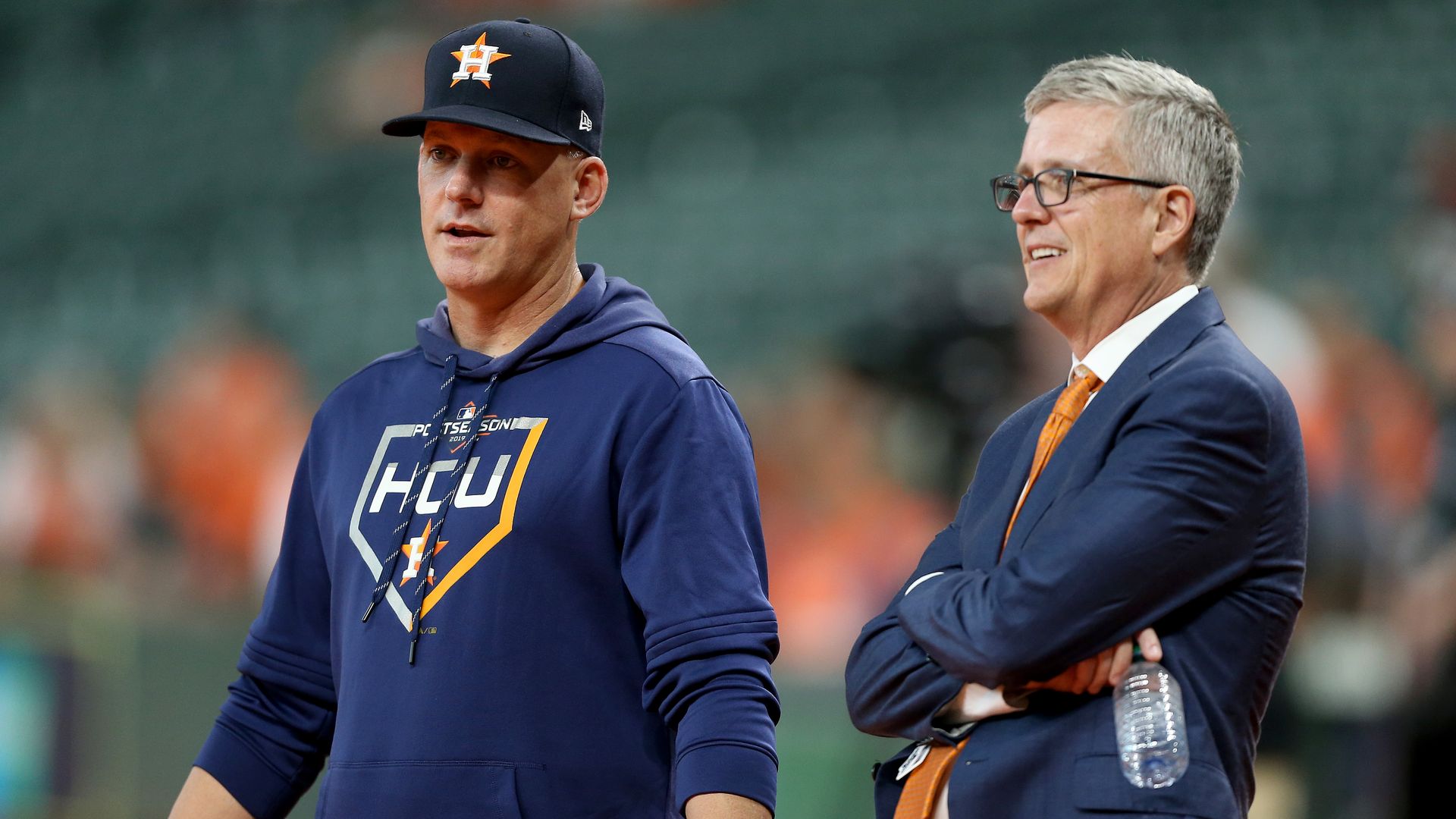 AJ Hinch and Jeff Luhnow